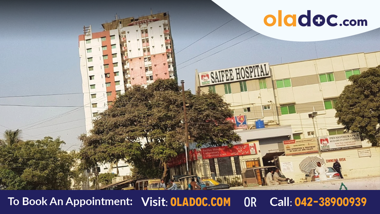 Front View of Saifee Hospital Karachi